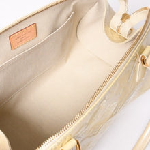 画像をギャラリービューアに読み込む, 極美品 LOUIS VUITTON ルイヴィトン シャーウッドPM ヴェルニライン ハンドバッグ M91491 アイボリー ゴールド金具 中古 4a001608