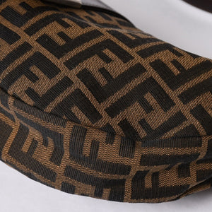 FENDI フェンディ マンマバケット ワンショルダーバッグ ズッカキャンバス 0916321001 ブラウン 美品 中古 4a001152