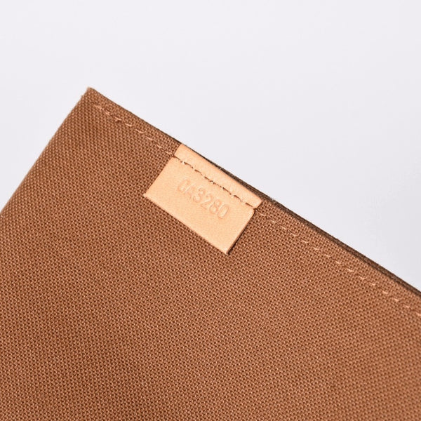 Very good condition LOUIS VUITTON Petit Sac Pla 2WAY bag M69442 Monogram Brown Gold hardware Used 4a001175