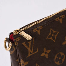 画像をギャラリービューアに読み込む, 新品未使用品 LOUIS VUITTON ルイヴィトン LV×TM モノグラムパンダ ポシェットアクセソワール M13440 村上隆 ポーチ ブラウン 中古 4a001470
