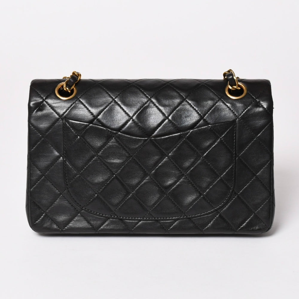 CHANEL CHANEL Matelasse 23 W Flap W Chain Shoulder Bag A2500 3rd Series Coco Mark Lambskin Black Good Condition Used 4a001922