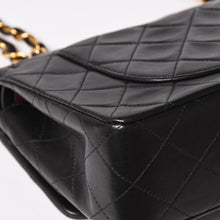 画像をギャラリービューアに読み込む, CHANEL シャネル マトラッセ23 Wフラップ Wチェーンショルダーバッグ A2500 3番台 ココマーク ラムスキン ブラック 美品 中古 4a001922