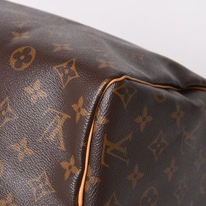 Very Good LOUIS VUITTON Speedy 30 Handbag New M41108 Monogram Brown Leather PVC Used 4a003176