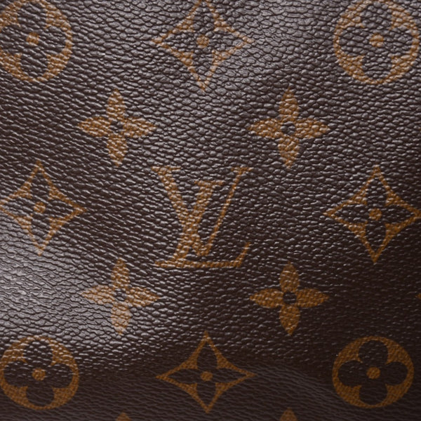 Very Good LOUIS VUITTON Speedy 30 Handbag New M41108 Monogram Brown Leather PVC Used 4a003176