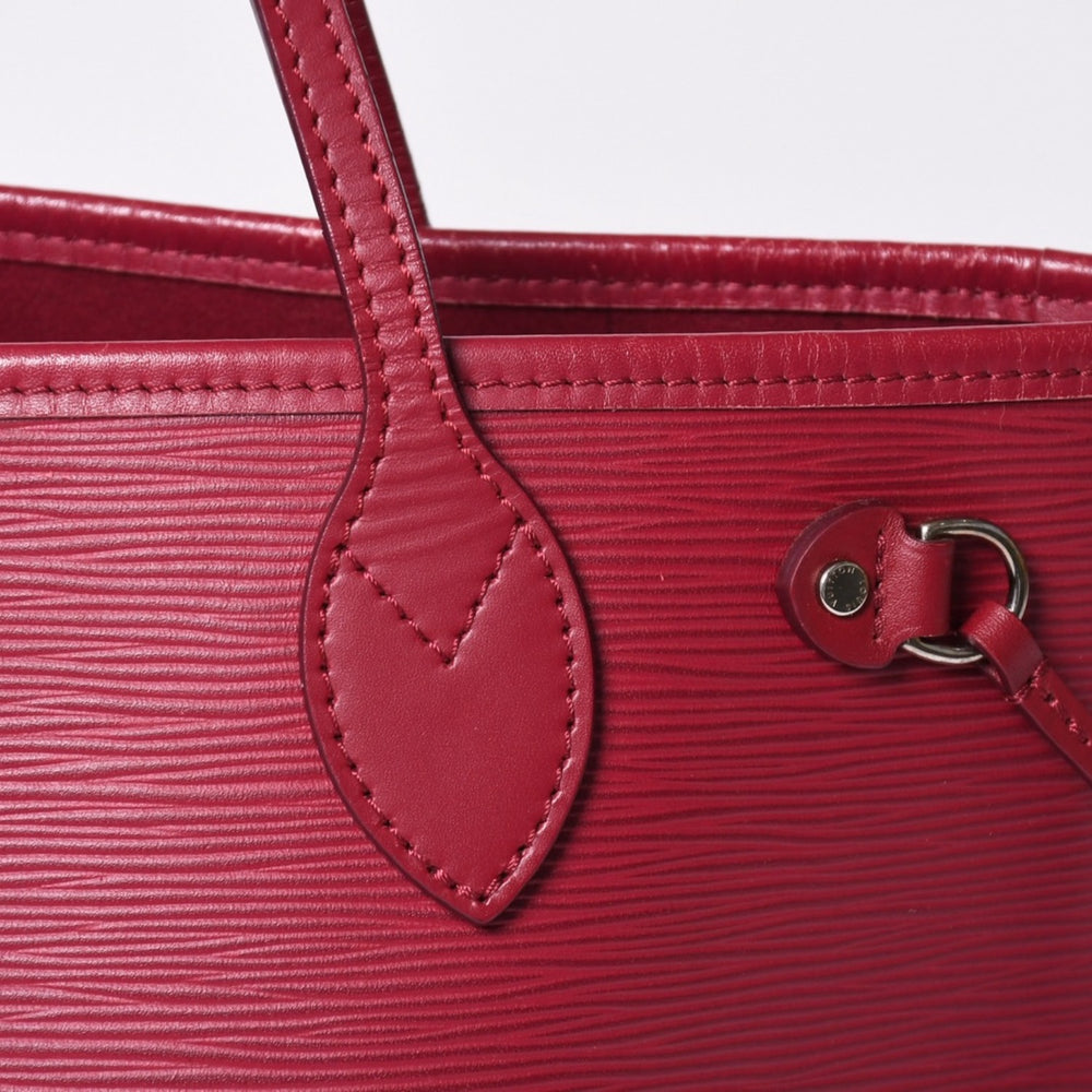 LOUIS VUITTON ルイヴィトン ネヴァーフル PM ハンドバッグ M40959 エピレザー ボルドー シルバー金具 美品 中古 4a001596