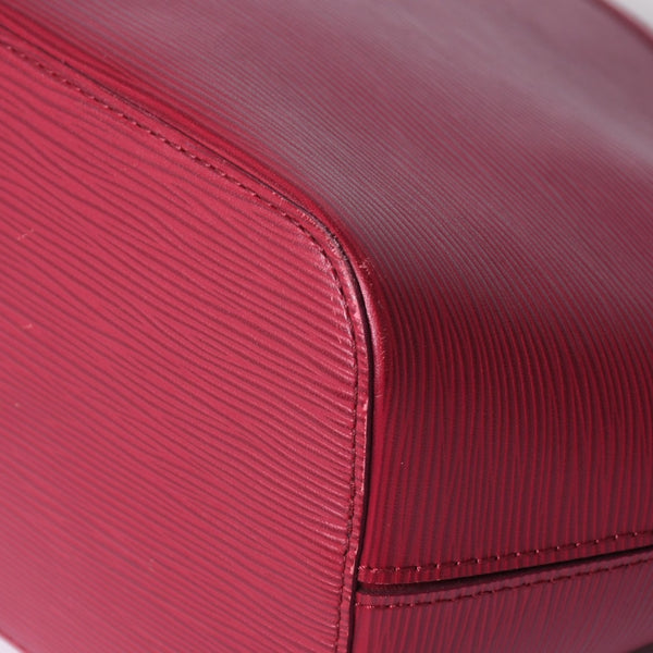 LOUIS VUITTON Neverfull PM Handbag M40959 Epi Leather Bordeaux Silver Hardware Good Condition Used 4a001596