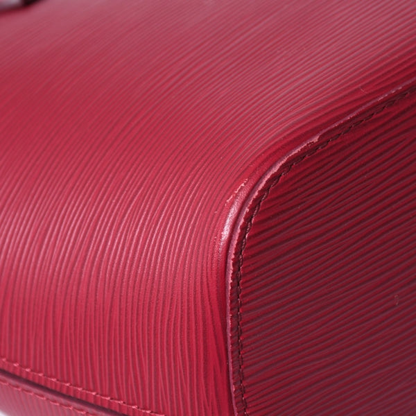 LOUIS VUITTON Neverfull PM Handbag M40959 Epi Leather Bordeaux Silver Hardware Good Condition Used 4a001596