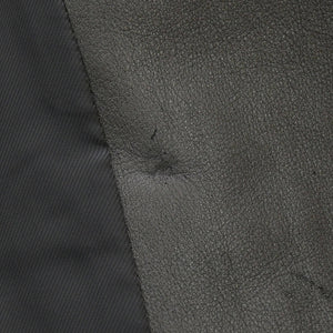 Very Good Condition UNDERCOVER JUN TAKAHASHI Leather Jacket Black UCV8201 Used 4a001637