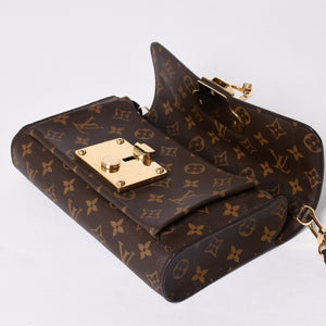 LOUIS VUITTON ルイヴィトン CLUTCH HISTORIQUE ヒストリーク リストレット クラッチバッグ モノグラム ブラウン 美品 中古 4a001682