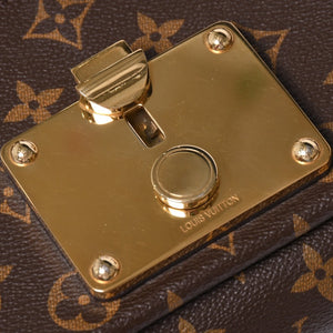 LOUIS VUITTON ルイヴィトン CLUTCH HISTORIQUE ヒストリーク リストレット クラッチバッグ モノグラム ブラウン 美品 中古 4a001682