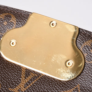 LOUIS VUITTON ルイヴィトン CLUTCH HISTORIQUE ヒストリーク リストレット クラッチバッグ モノグラム ブラウン 美品 中古 4a001682