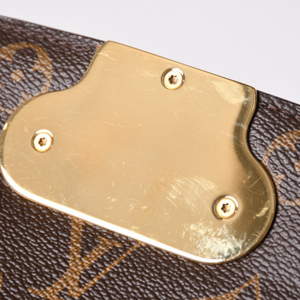 LOUIS VUITTON ルイヴィトン CLUTCH HISTORIQUE ヒストリーク リストレット クラッチバッグ モノグラム ブラウン 美品 中古 4a001682