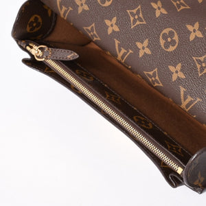 LOUIS VUITTON ルイヴィトン CLUTCH HISTORIQUE ヒストリーク リストレット クラッチバッグ モノグラム ブラウン 美品 中古 4a001682