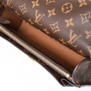 LOUIS VUITTON ルイヴィトン CLUTCH HISTORIQUE ヒストリーク リストレット クラッチバッグ モノグラム ブラウン 美品 中古 4a001682