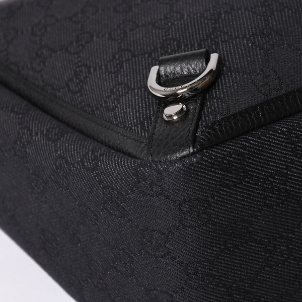極美品 GUCCI グッチ アビー GG柄 ブラック GGキャンバス 293580 トートバッグ ショルダーバッグ 中古 4a001644
