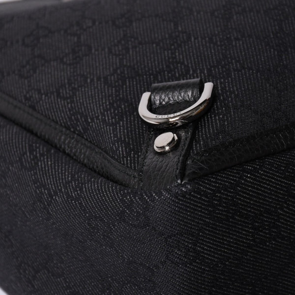 極美品 GUCCI グッチ アビー GG柄 ブラック GGキャンバス 293580 トートバッグ ショルダーバッグ 中古 4a001644