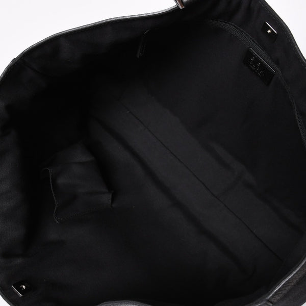 極美品 GUCCI グッチ アビー GG柄 ブラック GGキャンバス 293580 トートバッグ ショルダーバッグ 中古 4a001644