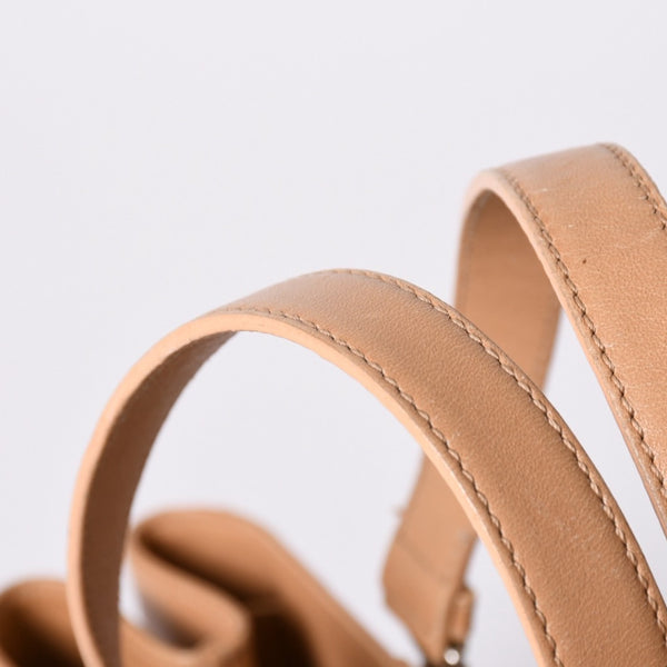 Very Good Condition Christian Dior Trotter Handbag Brown Canvas Leather Silver Hardware Used 4a001599