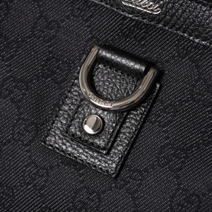 極美品 GUCCI グッチ アビー GG柄 ブラック GGキャンバス 293580 トートバッグ ショルダーバッグ 中古 4a001644