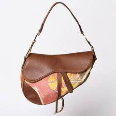 Christian Dior KILIM Saddle Bag One Shoulder Bag RU 0062 Galliano Period Good Condition Used 4a001598
