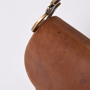 Christian Dior KILIM Saddle Bag One Shoulder Bag RU 0062 Galliano Period Good Condition Used 4a001598