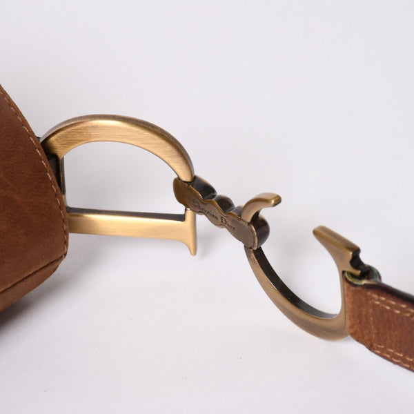 Christian Dior KILIM Saddle Bag One Shoulder Bag RU 0062 Galliano Period Good Condition Used 4a001598