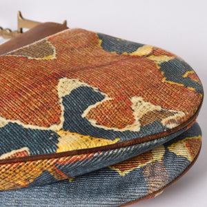 Christian Dior KILIM Saddle Bag One Shoulder Bag RU 0062 Galliano Period Good Condition Used 4a001598