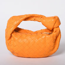 画像をギャラリービューアに読み込む, 極美品 BOTTEGAVENETA ボッテガヴェネタ MINI JODIE ミニ ジョディ ハンドバッグ 651876 イントレチャート オレンジ 中古 4a001656