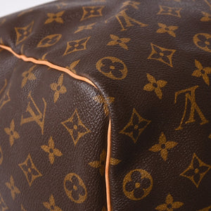 LOUIS VUITTON Keepall 50 Boston Bag M41426 Monogram PVC Leather Monogram Gold Hardware Good Condition Used 4a001587