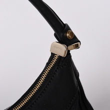画像をギャラリービューアに読み込む, 極美品 GUCCI グッチ アビー GGキャンバス ショルダーバッグ 190525 ワンショルダー セミショルダー 肩掛け レザー ブラック 中古 4a001662