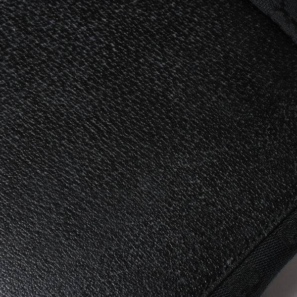 Very Good Condition GUCCI Gucci Sherry Line Hand Bag Handbag GG Canvas 131228 Black Black Used 4a001657
