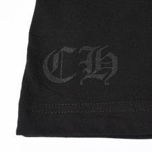 画像をギャラリービューアに読み込む, 新品未使用 CHROME HEARTS クロムハーツ 長袖Tシャツ サイズL フローラルクロス ホースシュー ブラック ライムグリーン 新型 中古 4a004018