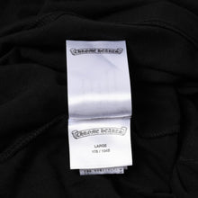 画像をギャラリービューアに読み込む, 新品未使用 CHROME HEARTS クロムハーツ 長袖Tシャツ サイズL フローラルクロス ホースシュー ブラック ライムグリーン 新型 中古 4a004018