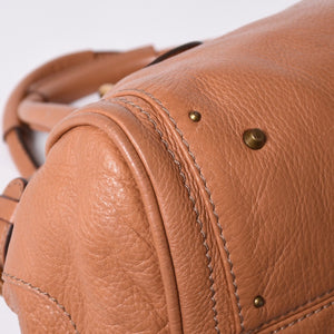 Very good condition CHLOE Chloe Paddington handbag leather brown gold hardware 01-07-51-5191 Used 4a001664