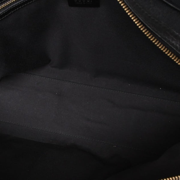 Very Good Condition GUCCI Sherry Line Horsebit Tote Bag Leather GG Canvas 141503 Used 4a001692