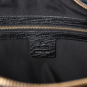 Very Good Condition GUCCI Sherry Line Horsebit Tote Bag Leather GG Canvas 141503 Used 4a001692