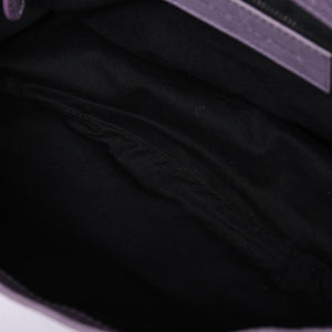 Very good condition BALENCIAGA Zafolk 285455・5425 527277 Shoulder bag Silver hardware Purple Used 4a001663