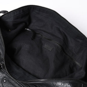Very Good Condition BALENCIAGA Neo Hobo Bag Shoulder Bag 695826 Leather Black Black Metal Fittings Used 4a001186