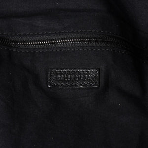 Very Good Condition BALENCIAGA Neo Hobo Bag Shoulder Bag 695826 Leather Black Black Metal Fittings Used 4a001186