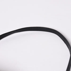 Dior ディオール ハンドバッグ トロッターサドルバッグ アクセサリーポーチ サドルポーチ PVC ブラック MC0023 美品 中古 4a001576
