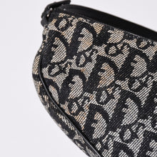 画像をギャラリービューアに読み込む, Dior ディオール ハンドバッグ トロッターサドルバッグ アクセサリーポーチ サドルポーチ PVC ブラック MC0023 美品 中古 4a001576