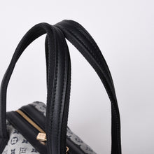 画像をギャラリービューアに読み込む, 極美品 LOUIS VUITTON ルイヴィトン ジョセフィーヌPM ハンドバッグ M92214 モノグラム ミニ ネイビー グレー 中古 4a001617