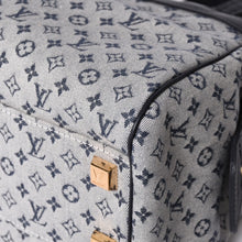 画像をギャラリービューアに読み込む, 極美品 LOUIS VUITTON ルイヴィトン ジョセフィーヌPM ハンドバッグ M92214 モノグラム ミニ ネイビー グレー 中古 4a001617