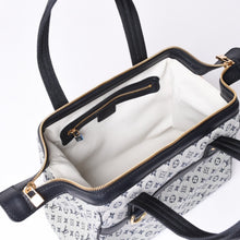 画像をギャラリービューアに読み込む, 極美品 LOUIS VUITTON ルイヴィトン ジョセフィーヌPM ハンドバッグ M92214 モノグラム ミニ ネイビー グレー 中古 4a001617