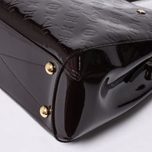 画像をギャラリービューアに読み込む, 極美品 LOUIS VUITTON ルイヴィトン パープル 2WAY バッグ モンテーニュBB モノグラムヴェルニ ハンドバッグ CA4185 中古 4a001618