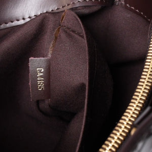 Very Good Condition LOUIS VUITTON Purple 2WAY Bag Montaigne BB Monogram Vernis Handbag CA4185 Used 4a001618