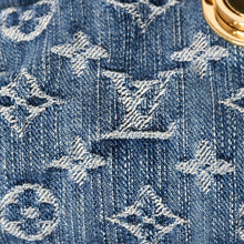 画像をギャラリービューアに読み込む, 極美品 LOUIS VUITTON ルイヴィトン ミニプリーティ ワンショルダーバッグ M95050 モノグラム デニム インディゴブルー 中古 4a003989