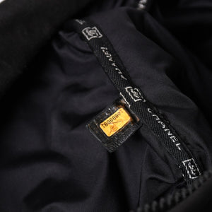 CHANEL シャネル スポーツライン ココマーク チョコバー キルティング 10番台 ブラック ショルダーバッグ 美品 中古 4a001673