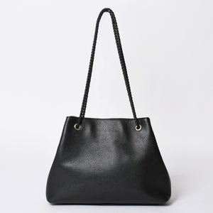 極美品 GUCCI グッチ GGキャンバス レザー ショルダーバッグ トートバッグ バンブー 419689 ブラック ゴールド 美品 中古 4a001645