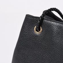 画像をギャラリービューアに読み込む, 極美品 GUCCI グッチ GGキャンバス レザー ショルダーバッグ トートバッグ バンブー 419689 ブラック ゴールド 美品 中古 4a001645